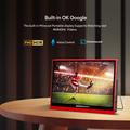 EMODERN Z1TV: monitor touchscreen da 14.1" con Android 15 / Smart TV con telecomando vocale