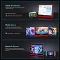 EMODERN Z1TV: monitor touchscreen da 14.1" con Android 15 / Smart TV con telecomando vocale