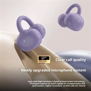 Auricolari wireless a clip con design a orecchio aperto Erazer EX01 - Viola