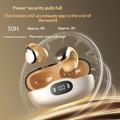 Auricolari wireless a clip con design aperto ERAZER EX05 - Champagne