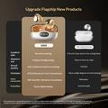 Auricolari wireless a clip con design aperto ERAZER EX05 - Champagne