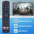 Telecomando di ricambio ERF2A60 per Smart TV Hisense 4K - Nero