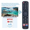 Telecomando di ricambio ERF2A60 per Smart TV Hisense 4K - Nero