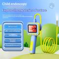 Endoscopio per bambini ES09 con schermo a colori HD da 2.4" - Blu / Giallo