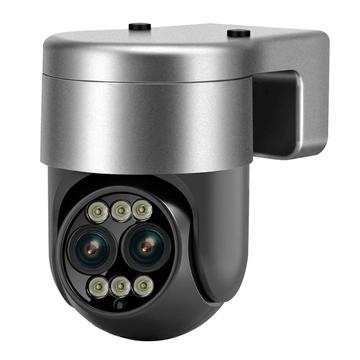 ESCAM G03 Telecamera PTZ WiFi a doppio obiettivo con zoom ottico 8x
