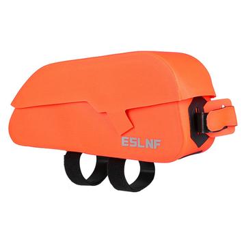 ESLNF 07CF0012 Borsa da bici con tubo superiore resistente all\'acqua e chiusura magnetica - Arancione