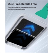 Protezione dello schermo in vetro temperato iPad Mini (2026) ESR UltraFit - 9H, 0.3mm - 2 pz. - Chiaro