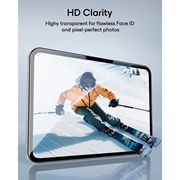 Protezione dello schermo in vetro temperato iPad Mini (2026) ESR UltraFit - 9H, 0.3mm - 2 pz. - Chiaro