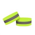 Fascia elastica riflettente per corsa, ciclismo - Verde