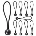 Cordoncini elastici per tende con pallina di plastica - 10 pz.