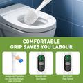 Spazzola elettrica per WC con display a LED - Bianca