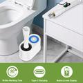 Spazzola elettrica per WC con display a LED - Bianca