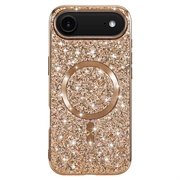 Custodia glitterata per iPhone Air - Compatibile con MagSafe - Oro rosa