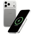 Empower by PanzerGlass Power Bank magnetico wireless - 5000mAh compatibile con Qi2 e MagSafe - Titanio