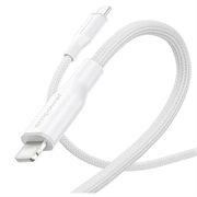 Cavo USB-C / Lightning Empower by PanzerGlass Racing - 60W, 1.2m - Bianco