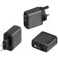 Caricabatterie da parete Energea Ampcharge Arc 65 GaN con cavo USB-C retrattile - Canna di Fucile