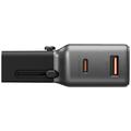 Adattatore TravelGo 35 di Energea - US, UK, AU, EU, PD 35W - Canna di Fucile
