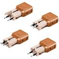 Adattatore TravelGo 35 di Energea - USA, UK, AU, EU, PD 35W - Arancione