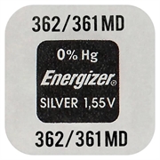 Pila per orologi Energizer 362/361 SR721SW all\'ossido d\'argento da 1.55V