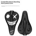 Coprisella per bicicletta Enlee EN-350 con imbottitura in gel - Nero
