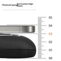 Coprisella per bicicletta Enlee EN-350 con imbottitura in gel - Nero