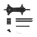 Supporto per borsa posteriore da bici Enlee EN-S26 a sgancio rapido - Nero