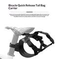 Supporto per borsa posteriore da bici Enlee EN-S26 a sgancio rapido - Nero