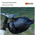 Supporto per borsa posteriore da bici Enlee EN-S26 a sgancio rapido - Nero