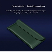 Samsung Galaxy Z Custodia trifold in pelle con chiusura magnetica - Verde
