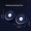 Altoparlanti da tavolo da gioco Erazer A500 2.0 RGB - 10W