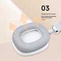 Cuffie wireless Erazer EM-Z03 con ANC - Argento