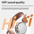 Cuffie wireless retrò Erazer R1 con ENC - Colore caffè