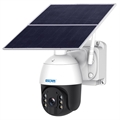 Telecamera di Sicurezza Impermeabile ad Energia Solare Escam QF724 - 3.0MP, 30000mAh (Confezione aperta