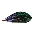 Mouse da gioco cablato Esperanza EGM211R con RGB - Nero