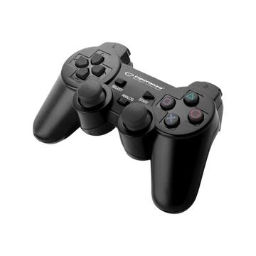 Gamepad Esperanza Trooper per PC, Sony PlayStation 3 - Nero