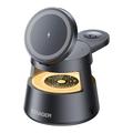 Supporto di ricarica wireless magnetico 4-in-1 di Essager - 15W - Nero