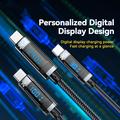 Cavo USB-C Essager ES-X47 da 240W con display digitale - 1m - Nero