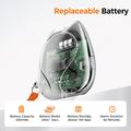 Allarme di sicurezza portachiavi Essager H7 - 130dB - Rosa