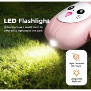 Allarme di sicurezza portachiavi Essager H7 - 130dB - Rosa