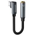 Adattatore audio Essager da USB-C a 3.5mm a L - 12cm - Grigio