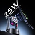 Caricabatterie wireless magnetico 3 in 1 Essager T50 Qi 2.2 - 25W - Grigio