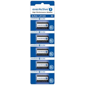 Pile alcaline EverActive 4LR44/LR1325 6V - 5 pz.