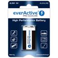 Batteria alcalina EverActive Pro 6LR61/9V 550mAh