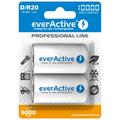 EverActive Professional Line EVHRL20-10000 Batterie ricaricabili D 10000mAh - 2 pezzi.