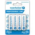 EverActive Professional Line EVHRL6-2600 Batterie AA ricaricabili 2600mAh - 4 pezzi.