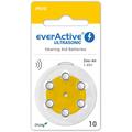 Batterie per apparecchi acustici EverActive Ultrasonic 10/PR70 - 6 pz.