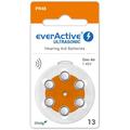 Batterie per apparecchi acustici EverActive Ultrasonic 13/PR48 - 6 pz.