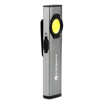 Torcia LED magnetica da officina EverActive WL-250R - 300 lumen - Grigio