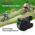 Corda di traino estensibile per biciclette per bambini - 2.6m - Nero