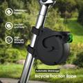 Corda di traino estensibile per biciclette per bambini - 2.6m - Nero